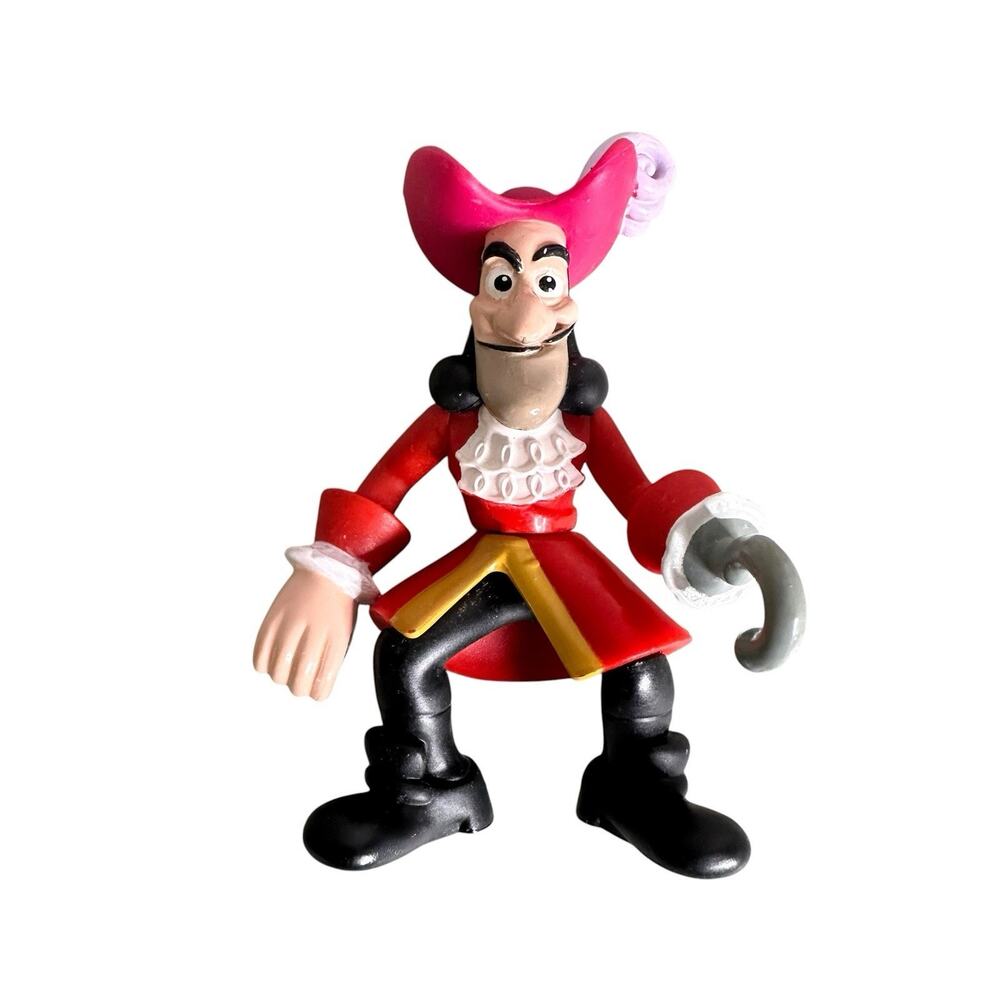 Captain Hook 3 inch PVC Action Figure Disney Jake And The Neverland Pirates